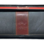 Australian‎ Genuine Leather Black & Brown Women’s Wallet Kangaroo New In Box Photo 0