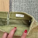 Sandro Green Pencil Mini Skirt for Casual Work Photo 2