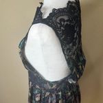 Free People RARE Vintage Open Side Scallop Lace Trim Dress - size small Photo 6