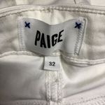 Paige  Womens Kylie Crop Jeans Optic White Size 32 Photo 6