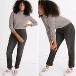 Madewell NEW  High-Rise Slim Boyjean‎ in Caton Wash Ripped-Knee, 27 Photo 2