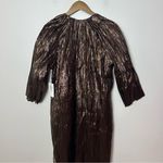 Tuckernuck Hyacinth House Dorinda Midi Dress Size XS Bronze Metallic Holiday Photo 9