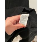 Madewell Texture & Thread black v neck long sleeve shirt size small Photo 2