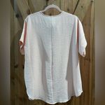 Zenana NWT  Peach Blouse Photo 1