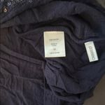 NEW YORK & COMPANY Fitted Navy Blue Sequin Sleeveless Tank Top Size Medium Photo 8