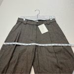 ALC Frank A.L.C. Franklin Tailored Crop Pant Charcoal Grey Gray Multi Wool Blend SZ 2 NEW‎ Photo 9