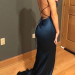 Sherri Hill Prom Long Scoop Neck Fitted Dress Photo 6