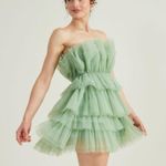 Altar'd State Tiered Tulle dress Photo 2