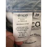 Ética Sasha‎ Modern Flare Jeans Sea Breeze Size 29 Blue Photo 6