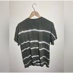 NWOT NSF Grey/White Striped Tie Dye Short Sleeve T Photo 3