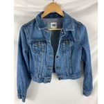 Old Navy Button Up Jean Jacket Blue Size Small Photo 0