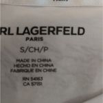 Karl Lagerfeld  + Choupette in Paris Graphic Tee S White NEW Casual Classic Twee Photo 8