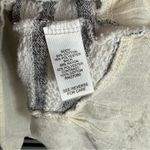 Cato Women's Gray & Ivory Striped Short Sleeve High Low Top Size XL Photo 4