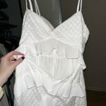 Privacy Please White ruffle  dress  Photo 1