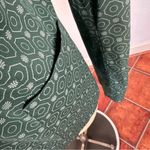 Neill Katter Unstructured Green Patterned Blazer Size 12 Photo 7