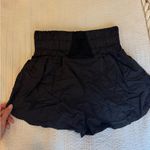 Free People Movement  Black Elastic Waist skort Photo 2