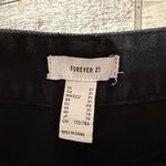 Forever 21 Wide Leg Black Tie Up Jeans Photo 4