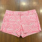 J.Crew  Neon Pink Printed Shorts Size 4 Photo 1