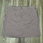 GB Womens NWT Gianni Bini Plaid Mini Skirt - M Photo 2
