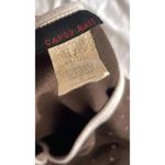 Vintage Candy Rain Women's Short Sleeve Shirt Polka Stars Button Size Large Brown Photo 7