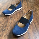 Vionic • Cosmic Cadee mary jane shoe slip on navy blue suede leather orthotic Photo 11