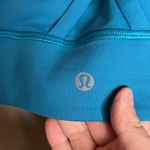 Lululemon 330.  Energy High Beck longline Bra with zip in Hawaiian blue Photo 5