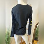 Rick And Morty Adult Swim Shirt Long Sleeve Psychedelic Graphic Tee Size Medium Black Photo 4