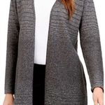 New. Alfani Blue/gray and silver metallic sweater jacket. New Blue Photo 0