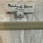Michael Stars Mila Embroidered Cover Up White Beach Vacation Soft Girl Sz M Photo 2