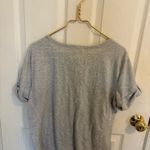 Jane and Delancey grey button up t shirt Gray Size L Photo 3