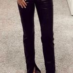 ZARA Leather Black Pants Photo 0