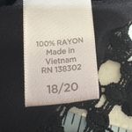 Avenue Women Top 18/20 Black Crochet Fringe Hem Boho Hippie Y2K Festival Cowgirl Photo 5