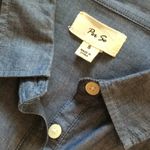 Per Se Chambray cotton blouse Photo 3