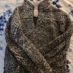 Altar'd State  grey and white sherpa jacket Photo 0