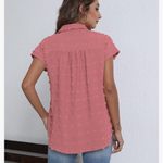 BOTHENIAL Women Button Down Shirt Dressy Casual Work Blouse Pink Size XL Photo 9