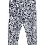 Balance Collection White Black Animal Print Leggings Size Medium Stretch High Wa Photo 3