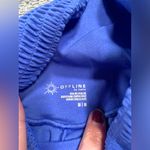 Aerie offline real me super flare hi-rise leggings medium blue Photo 3