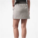 Athleta  Brooklyn Gray Textured 16" Skort Shorts Skirt W-576 Sz 2 Photo 3