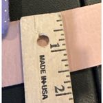 Amsterdam Heritage Luxe 80 US Medium Pink Rhinestone Italian Leather Belt Preppy Photo 5