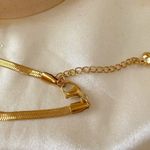 18K Gold Plated green Emerald Necklace SET Stainless Steel womens jewelry green Photo 9