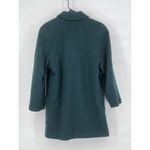 Talbots Vintage Wool Blend Green Medium Length Coat Size 10 Photo 1