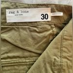 Rag and Bone FIELD CHINO Green Moss, size 30 NWOT High rise ankle length Photo 7