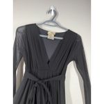 Y2k John Paul Gaultier Fuzzi Black Babydoll Dress Sz S Whimsigoth Sheer Grunge Photo 1