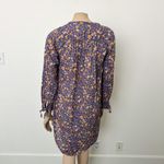 J.Crew [] Midnight Floral Print V-Neck Tunic Coverup Beach Dress Size Small S Photo 1