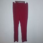 Beautiful M Queen Gold Pearls Adorned Maroon Lounge Outfit 2 Piece Set Red Size M Photo 4