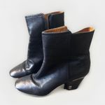 Marc Jacobs  Black Leather Aria Status Ankle Boots Booties Women's US 7.5 EU 38 Photo 5