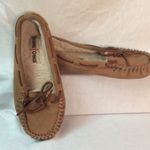 Minnetonka moccasins brown leather super soft Photo 0