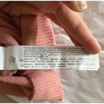 ZARA Hoodie Top Pink Terry Sleeveless Cotton Cropped Medium NWOT Photo 4