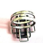 Vintage Modernist sterling silver Aarikka Ring made by Kaija Aarikka, 1960s Mad Photo 9