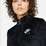 Nike Air Women’s Velour Quarter Zip Long Sleeve Top Photo 2